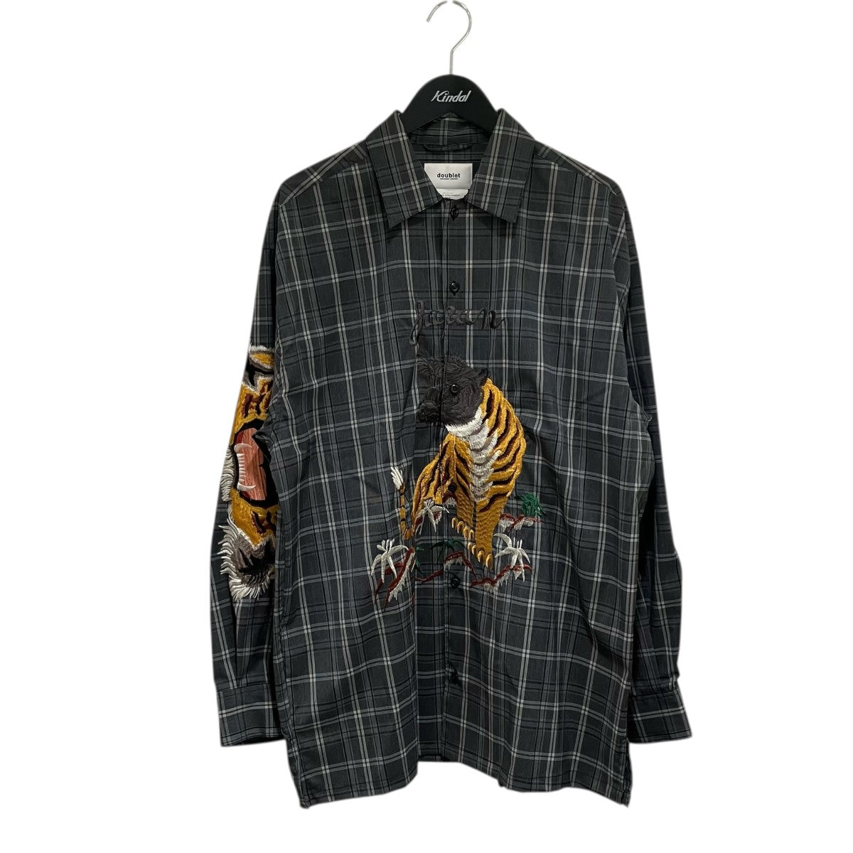 MEN BITING EMBROIDERY SHIRT長袖シャツ20SS15SH72