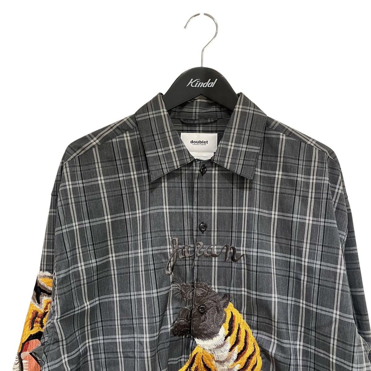 MEN BITING EMBROIDERY SHIRT長袖シャツ20SS15SH72