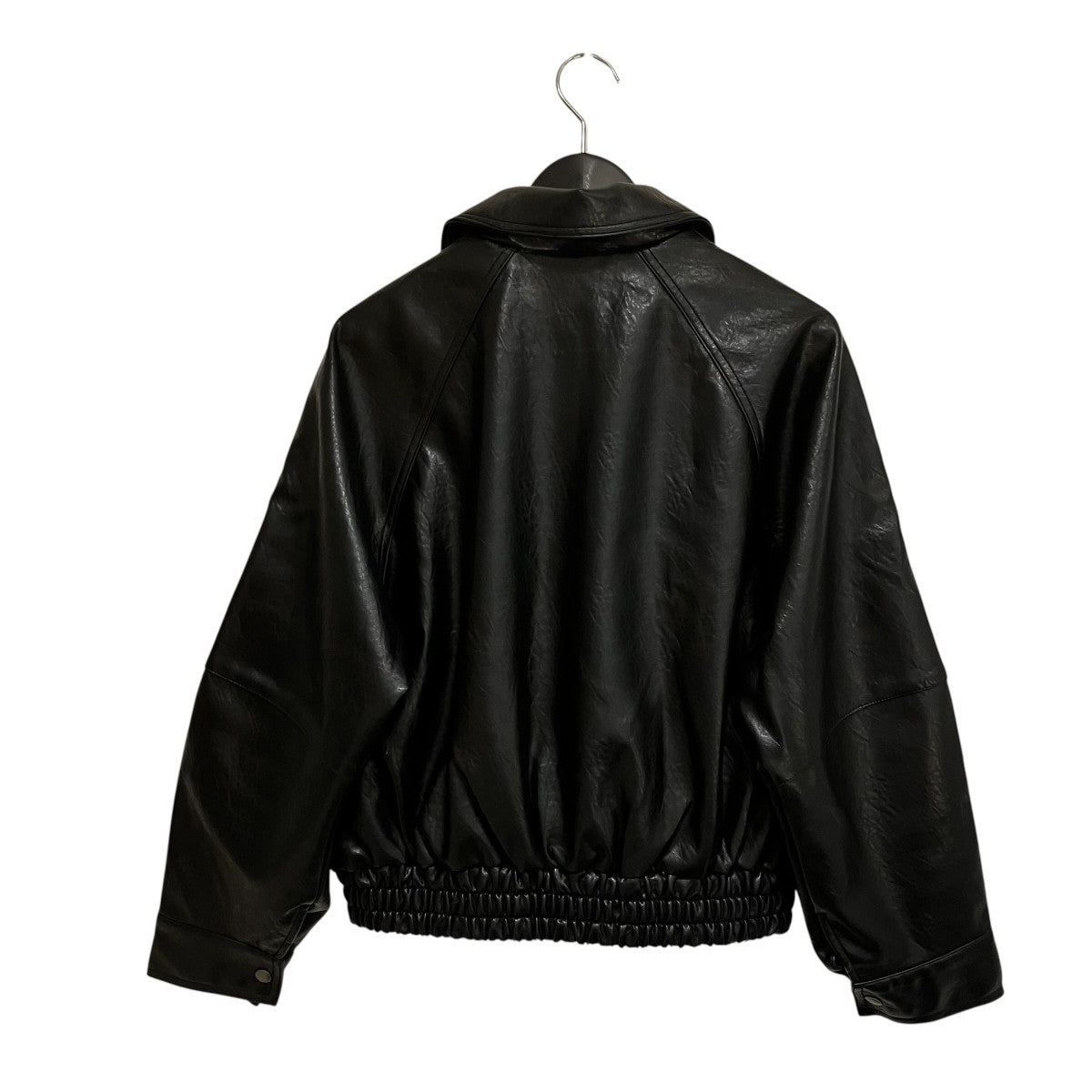F LEATHER GATHERブルゾンジャケット010IA230-4541