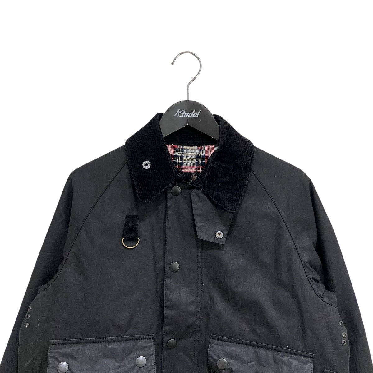 Barbour(バーブァー) 23AWブラック Bshop別注 BLYTH オイルドジップ