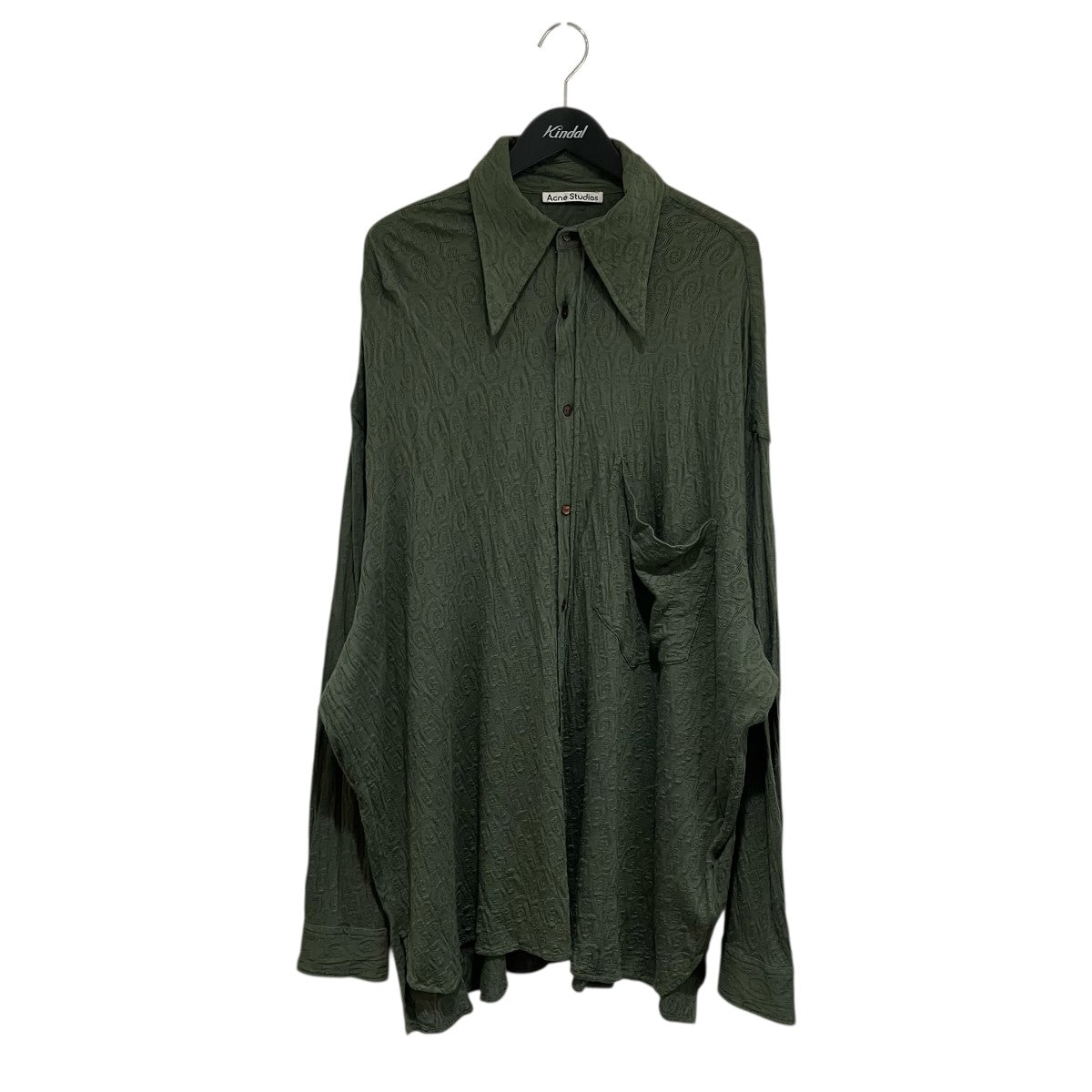 ACNE STUDIOS Button-up Shirt Lace Pattern長袖シャツFN-MN-SHIR000585 古着・中古-1枚目のアイテム画像