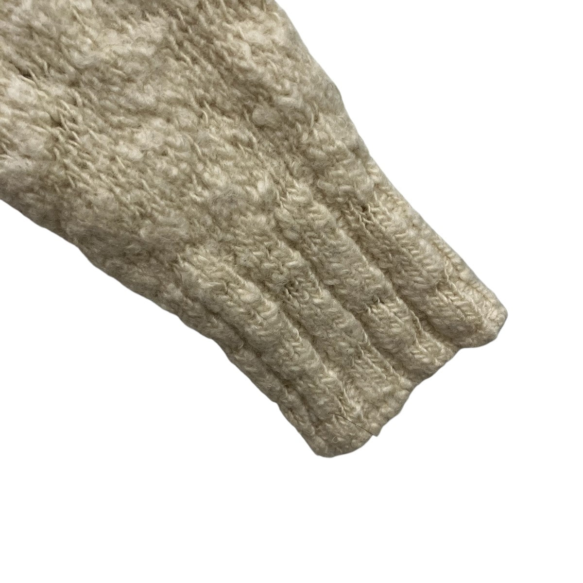 wool slub Knit short cardiganニットカーディガンA21AC04SY
