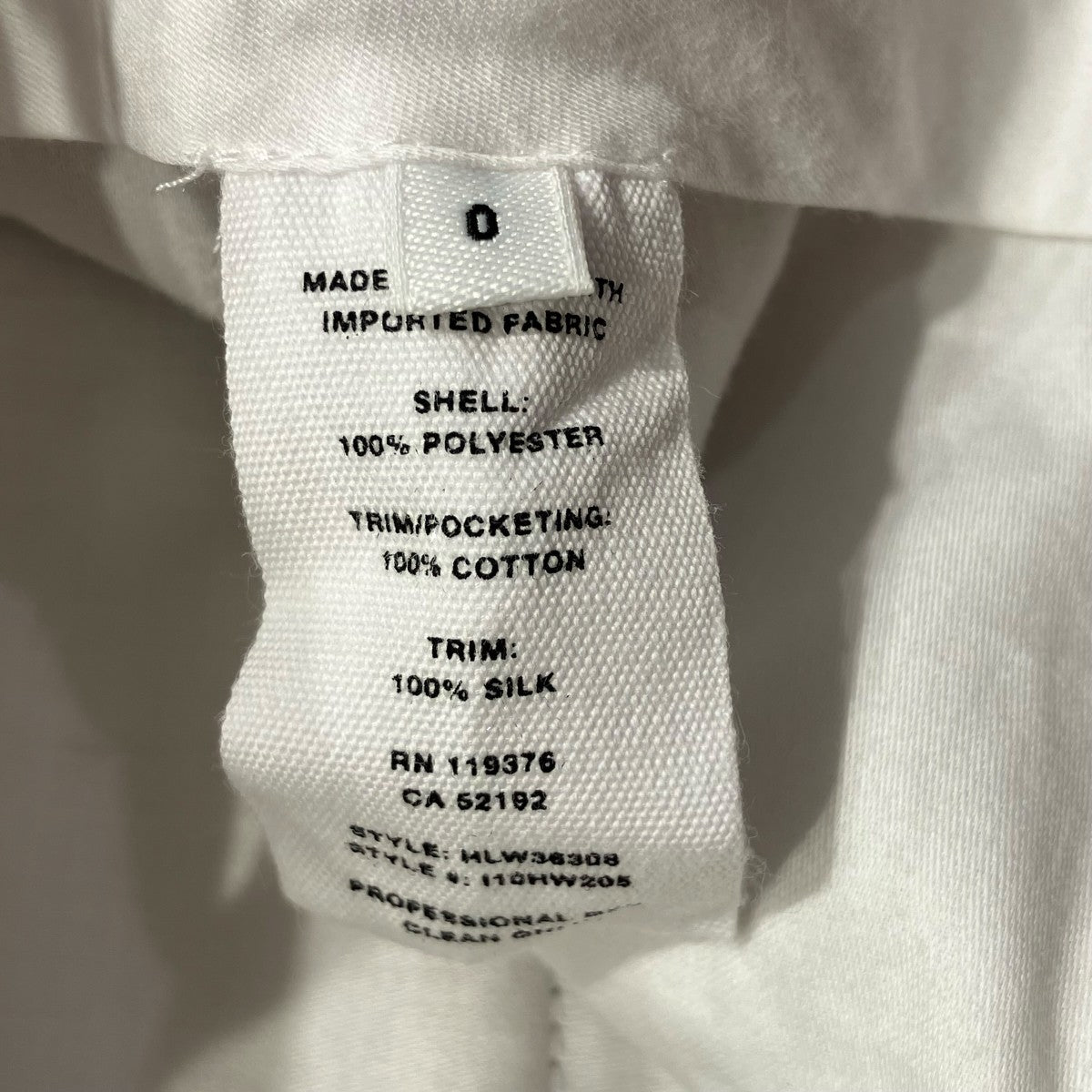 HELMUT LANG スラックスHLW36308 古着・中古-6枚目のアイテム画像