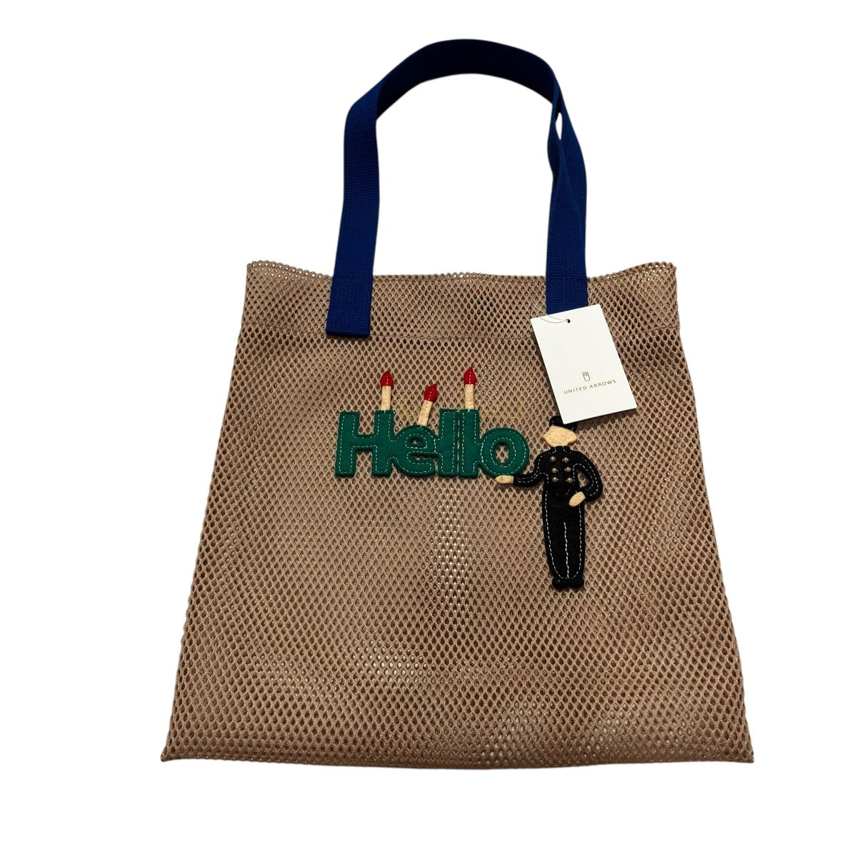 LUDLOW Hello メッシュトートバッグ 古着・中古-2枚目のアイテム画像