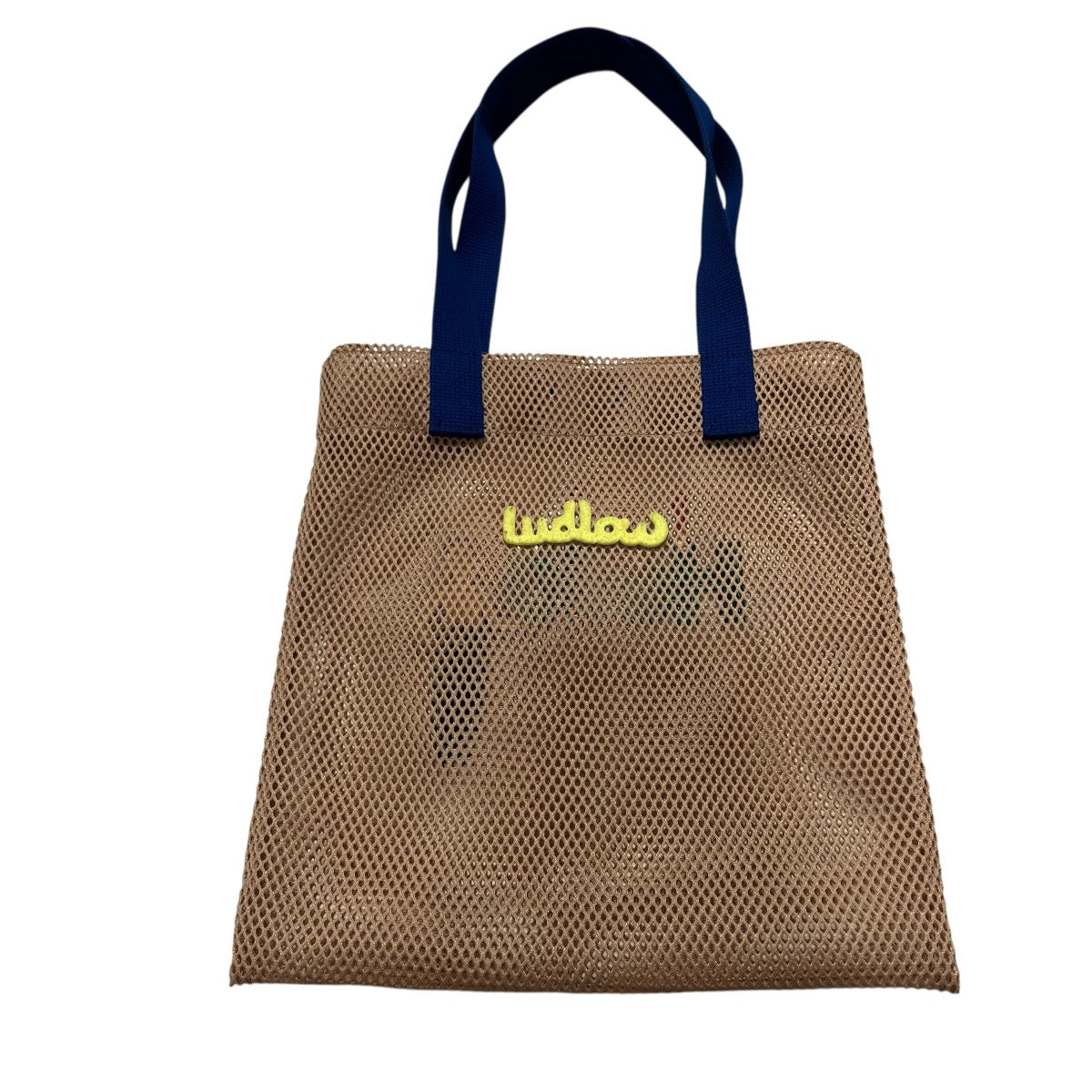 LUDLOW Hello メッシュトートバッグ 古着・中古-3枚目のアイテム画像