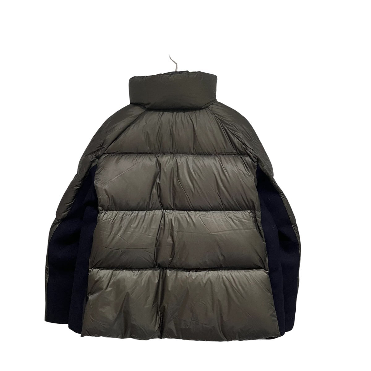 sacai Wool Melton x Paddedドッキングダウンジャケット24-07463 古着・中古-2枚目のアイテム画像