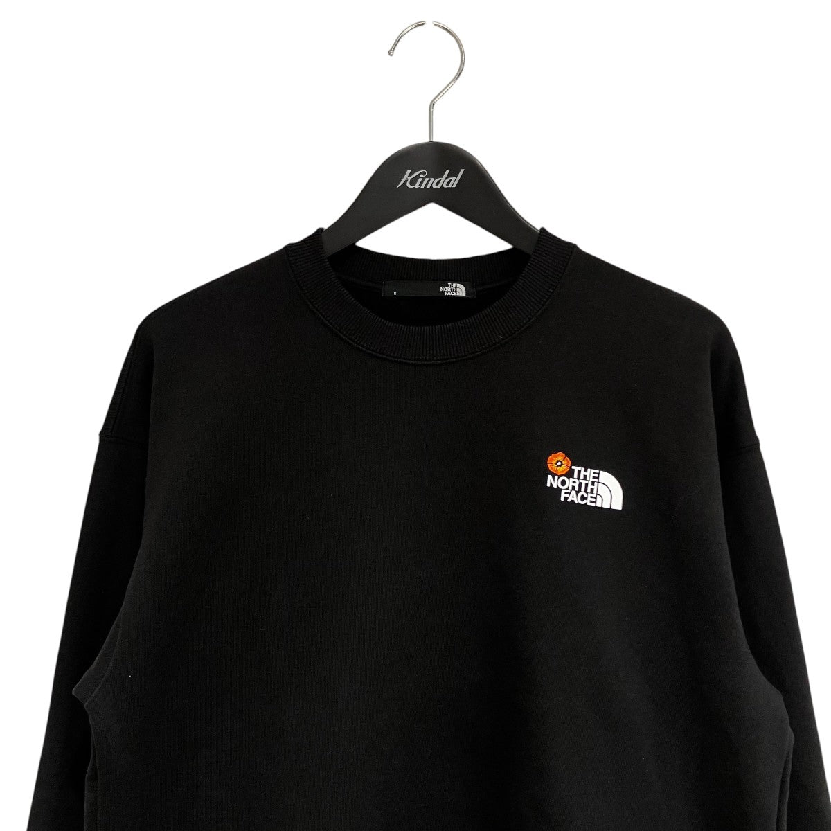 Flower Logo Crew長袖トレーナーNT12337