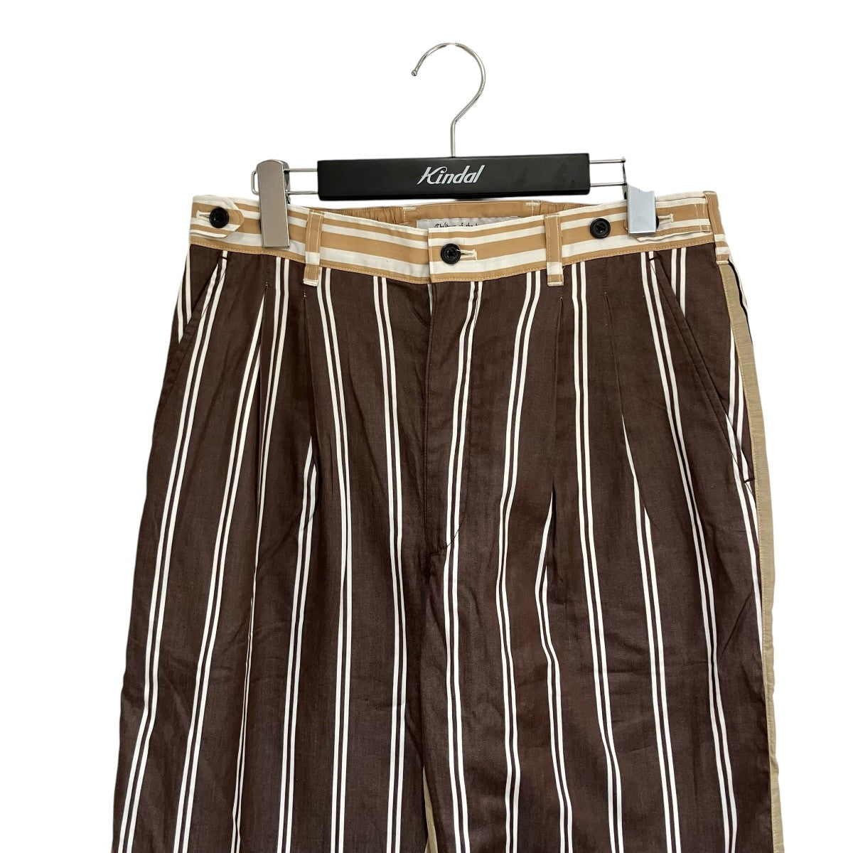 Children of the discordance JAPANESE STRIPE TUCK TROUSERSスラックスCOTDPT-319 古着・中古-3枚目のアイテム画像