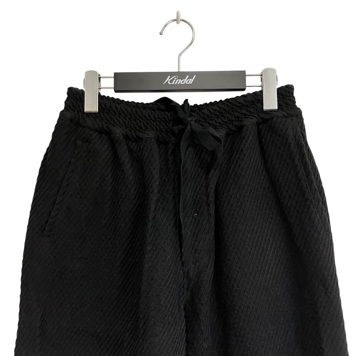厚め立体加工ウエストリブワイドパンツ962881