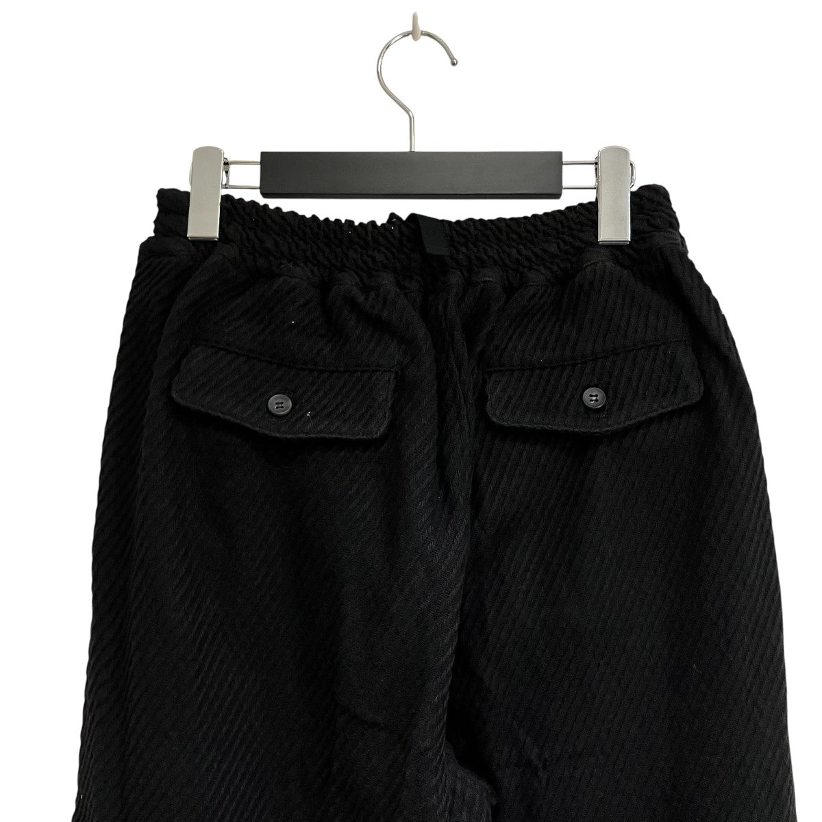 厚め立体加工ウエストリブワイドパンツ962881
