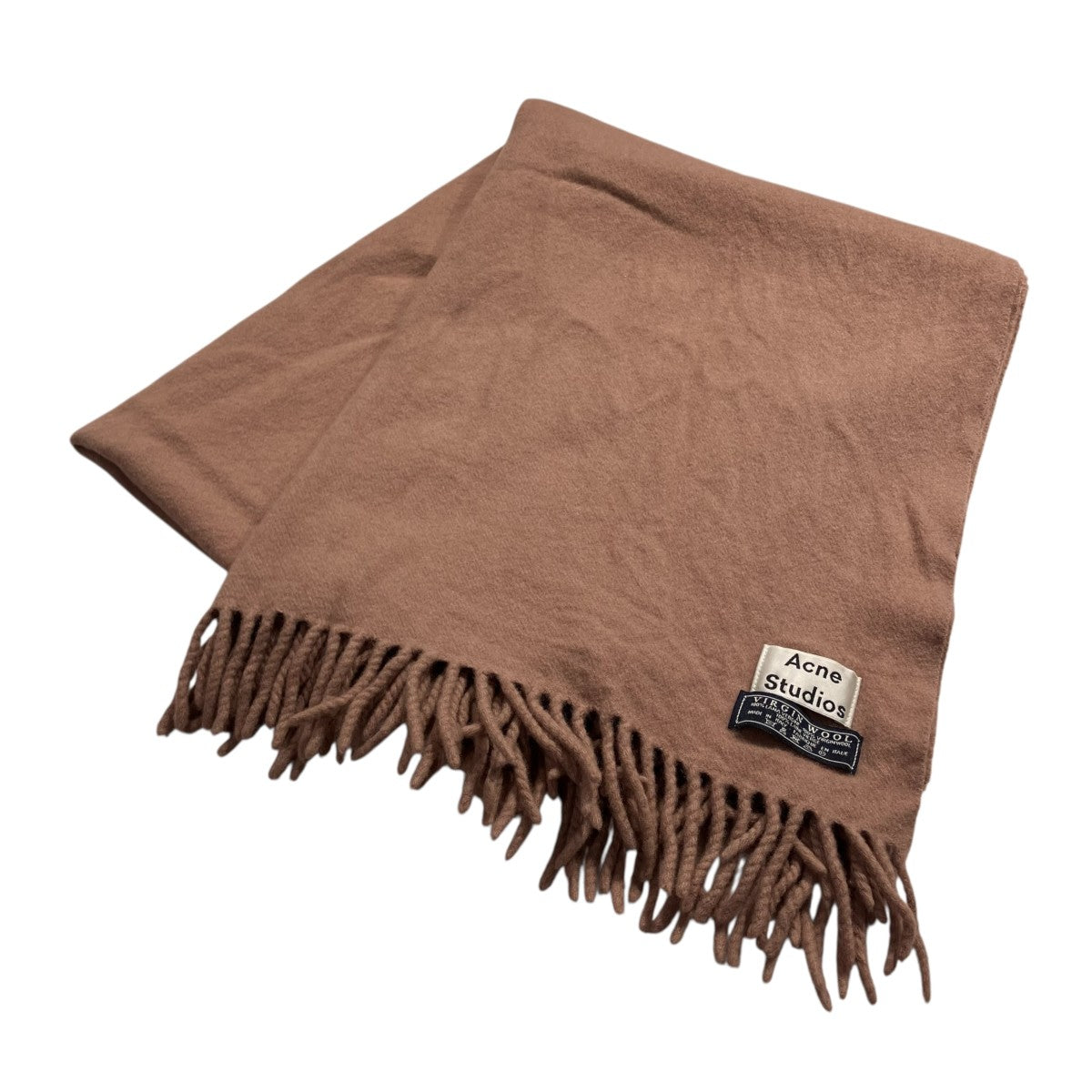 ACNE STUDIOS VIRGIN WOOLマフラー 古着・中古-1枚目のアイテム画像