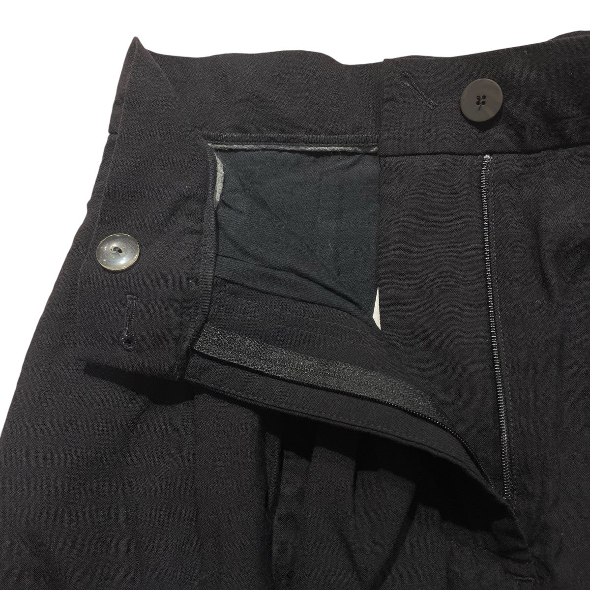 STUDIO NICHOLSON DOUBLE PLEAT SKIRTロングスカート52-10-222001 古着・中古-5枚目のアイテム画像