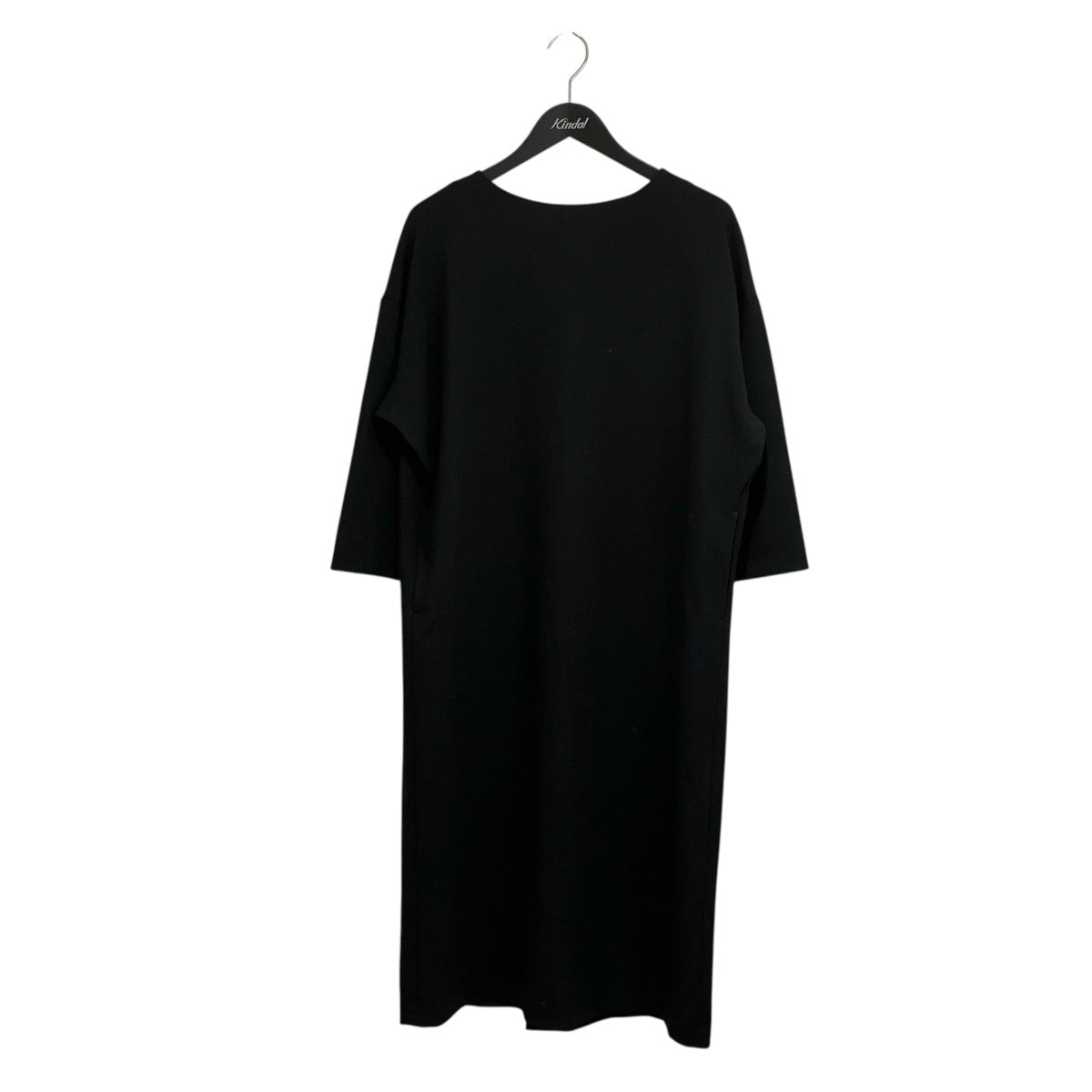 SOEJU ウールライク 9分袖ワンピースドレスS-01-OP-022 古着・中古-1枚目のアイテム画像