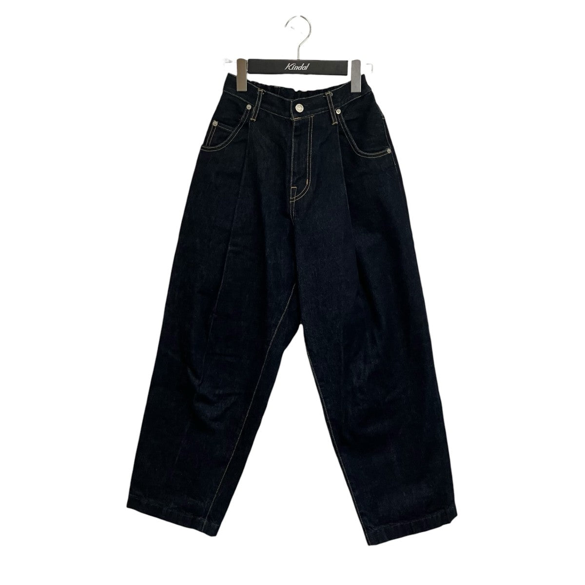 NEON SIGN Wide denim slacks “Rigid”デニムパンツNO343 古着・中古-1枚目のアイテム画像