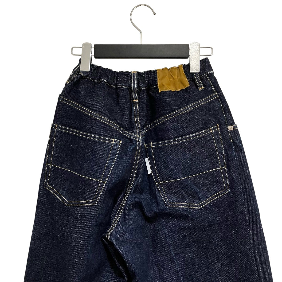 NEON SIGN Wide denim slacks “Rigid”デニムパンツNO343 古着・中古-4枚目のアイテム画像