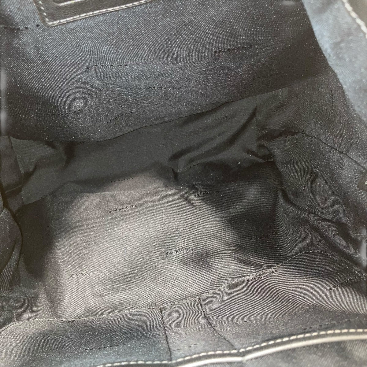COACH レザーパッチワークリュック 古着・中古-7枚目のアイテム画像