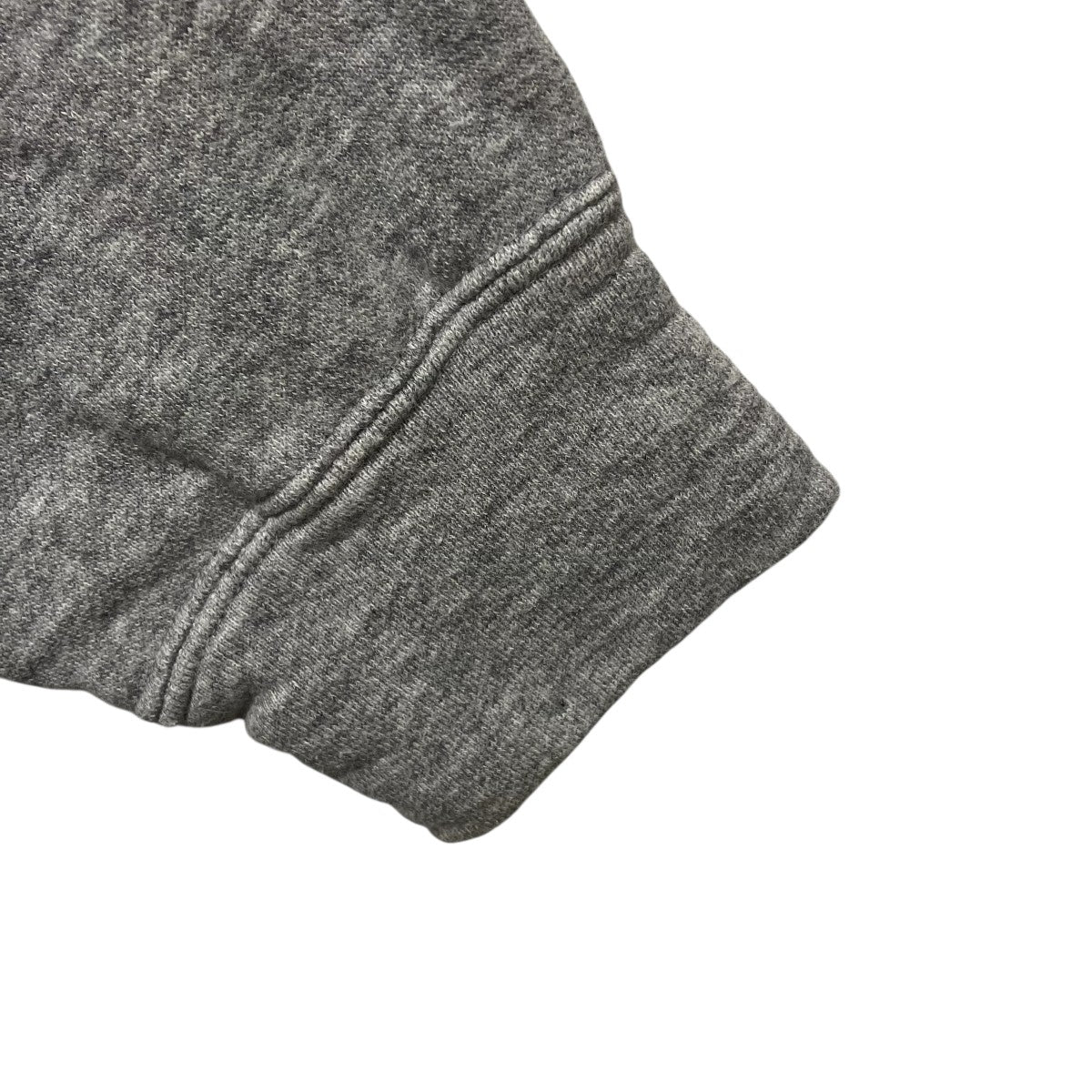 Pullover Hoodie With Red Emblem Top GrayプルオーバーパーカーAZ-T170