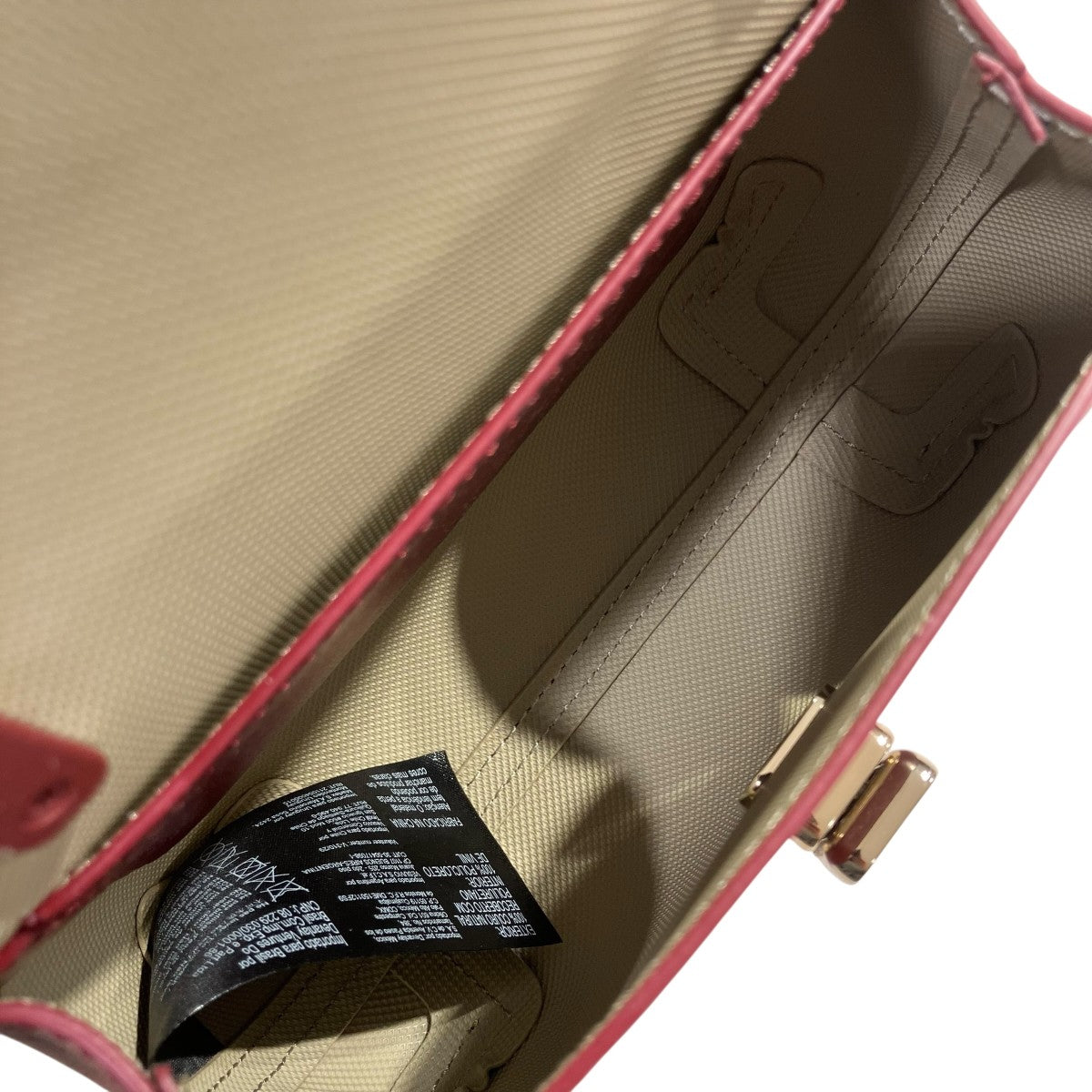 LACOSTE アメリア レザーショルダーバッグS2225 00 古着・中古-7枚目のアイテム画像