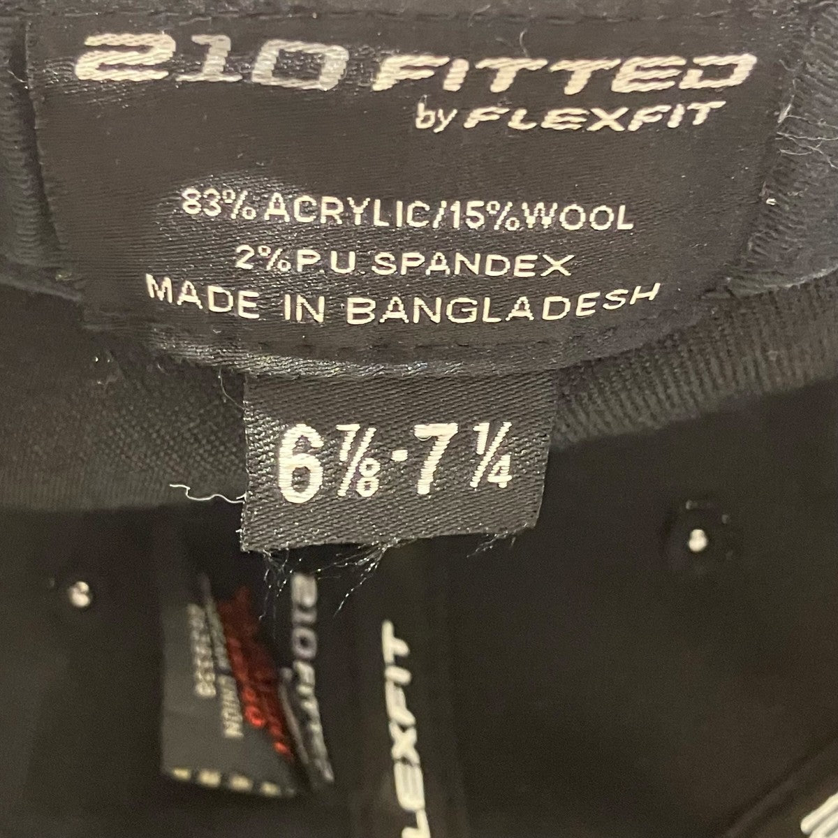 stussy 210FITTED BY FLEXFITキャップ 古着・中古-8枚目のアイテム画像