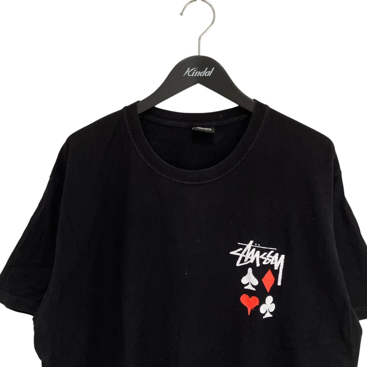 stussy(ステューシー) トランプ半袖Tシャツ ブラック サイズ L｜【公式