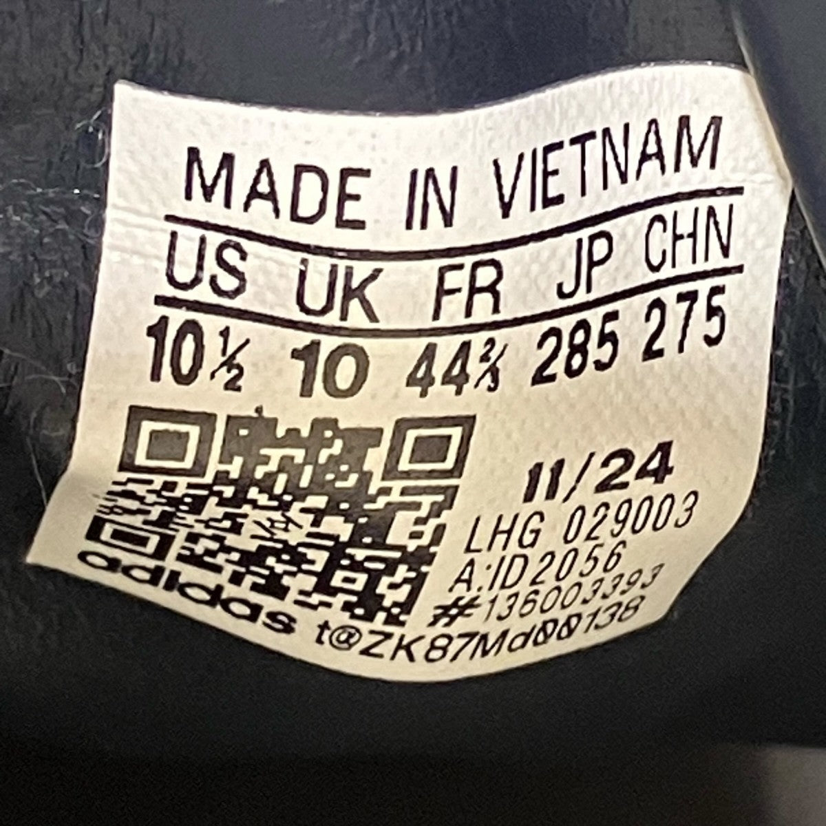 adidas SAMBAローカットスニーカーLHG 029003 古着・中古-9枚目のアイテム画像