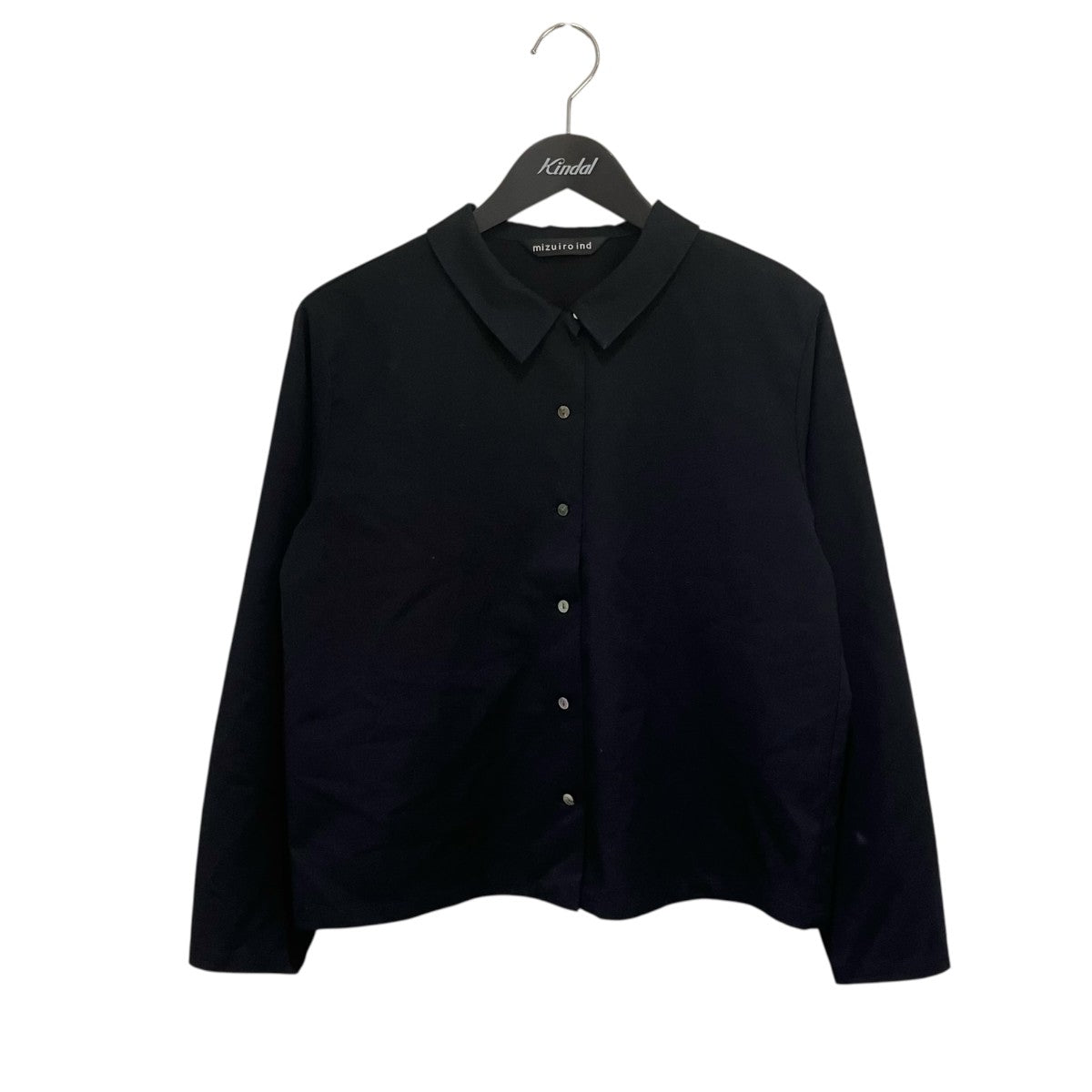 mizuiro-ind Rベーシックシャツ長袖シャツ 古着・中古-1枚目のアイテム画像