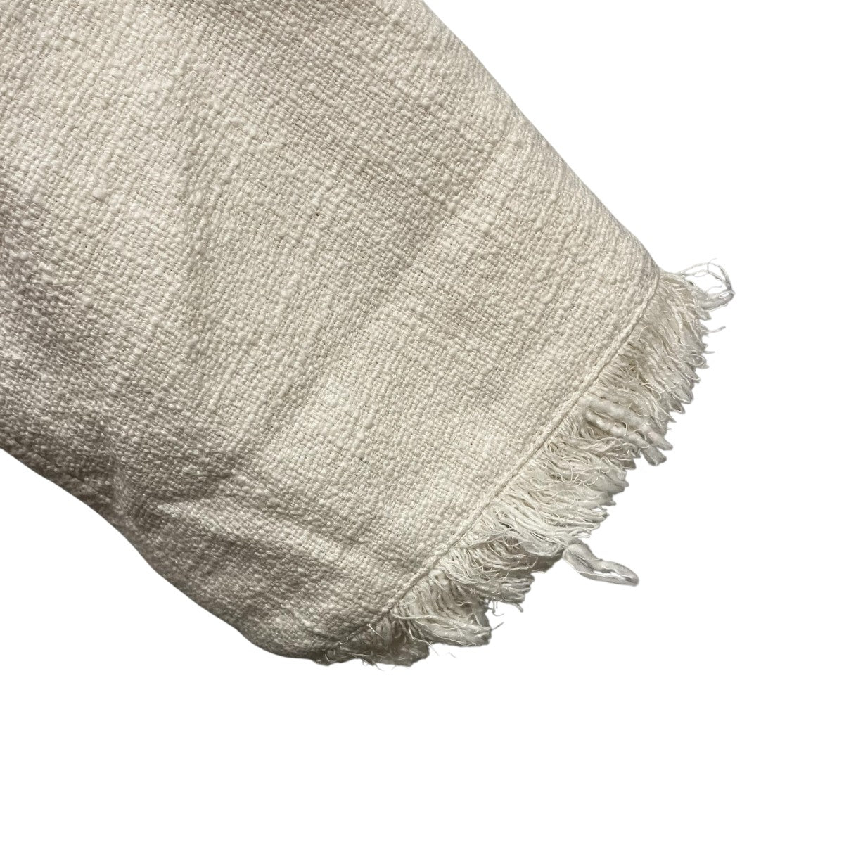 L’AUBE BLANC   Fringe tweed Jacketツイードジャケット24SP-02