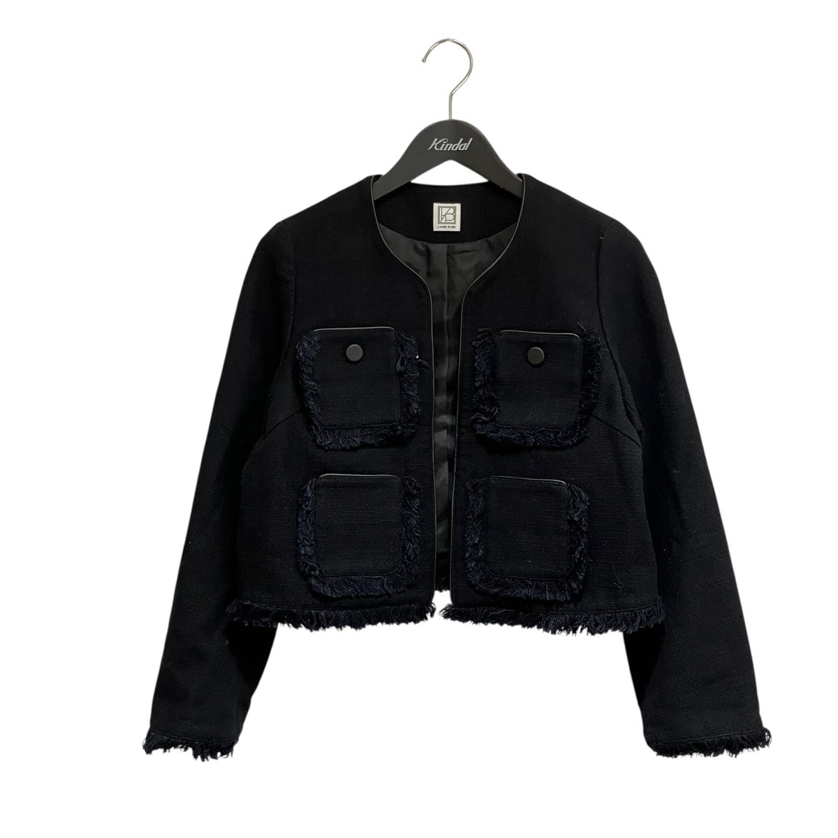 Fringe tweed Jacketツイードジャケット24SP-02