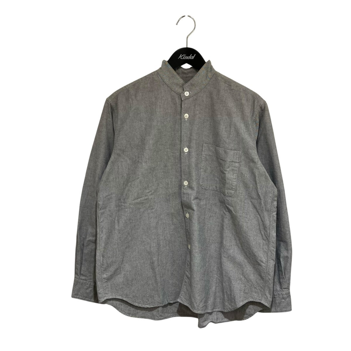 Sans limite Mao Collar OxfordスタンドカラーシャツW2101160 古着・中古-1枚目のアイテム画像