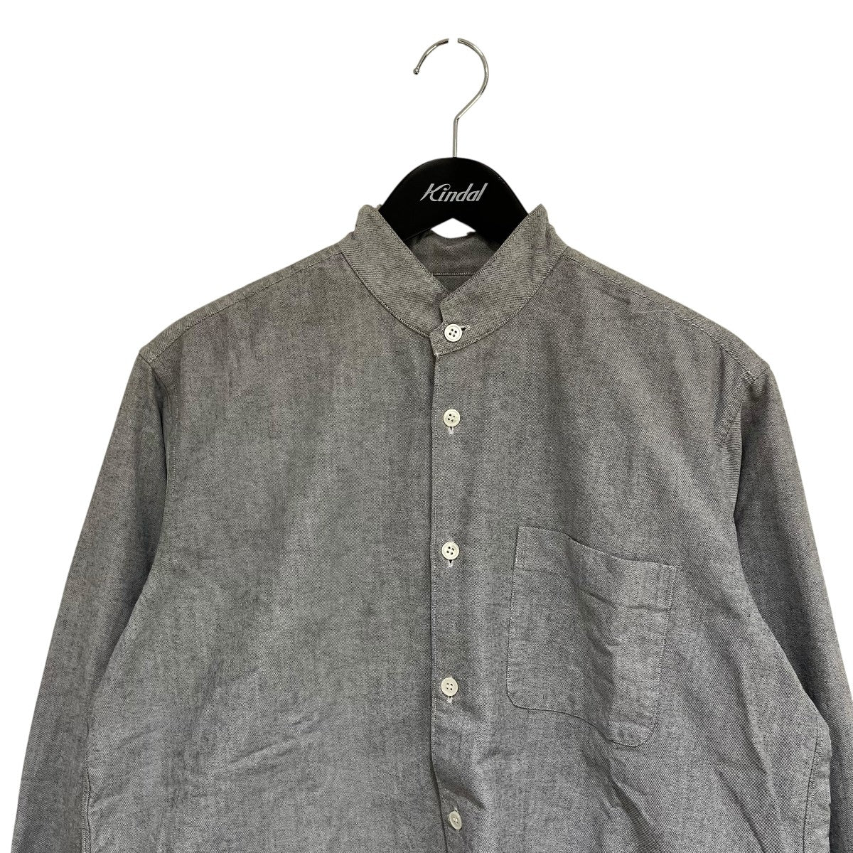 Sans limite Mao Collar OxfordスタンドカラーシャツW2101160 古着・中古-3枚目のアイテム画像