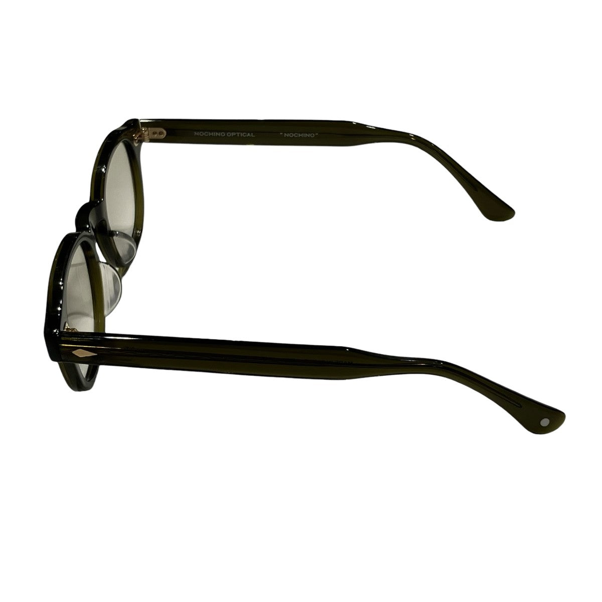 NOCHINO OPTICAL NOCHINO MATCHA×HALF GREENサングラス 古着・中古-3枚目のアイテム画像