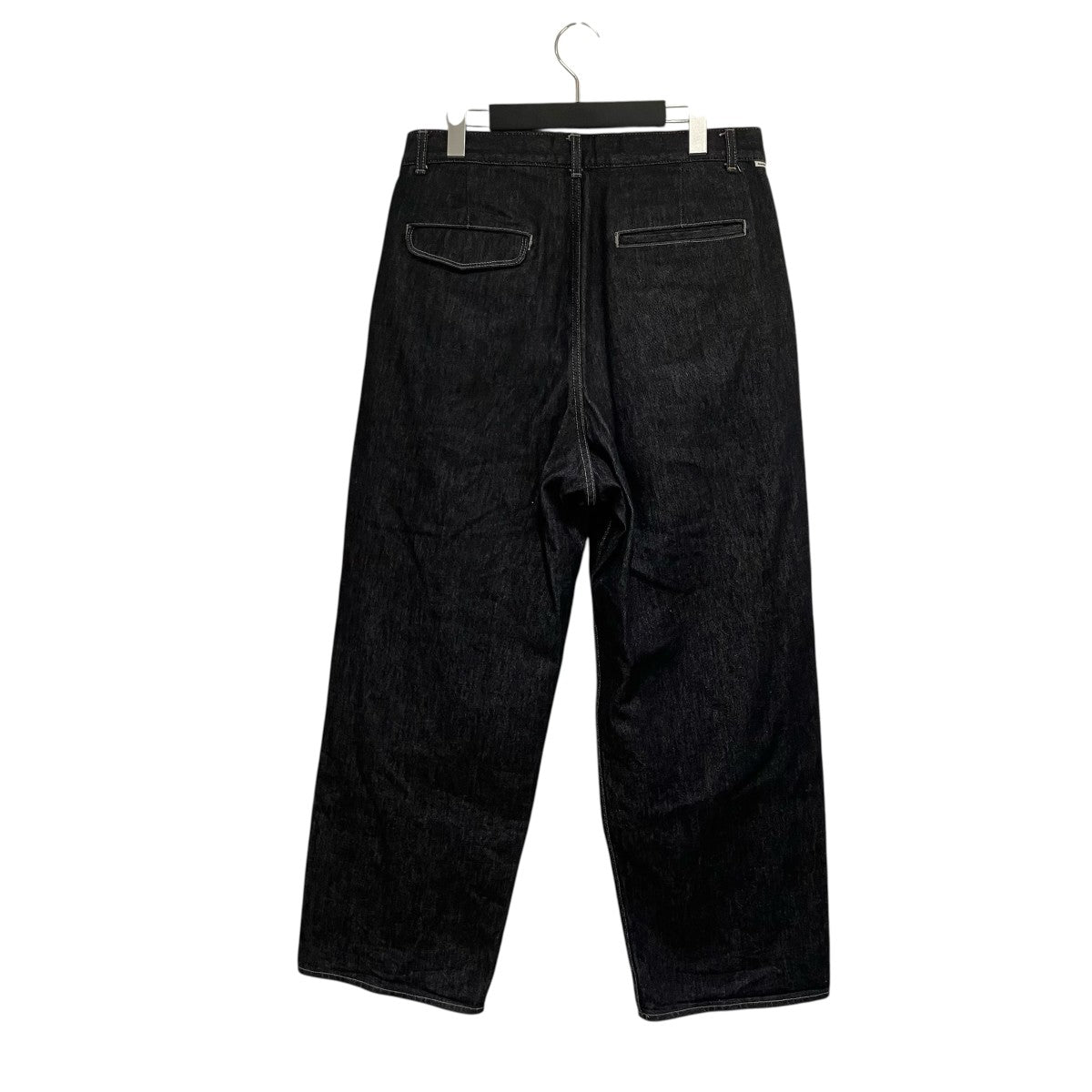 Graphpaper COLORFAST DENIM TWO TUCK PANTSデニムパンツGM251-40217B 古着・中古-2枚目のアイテム画像