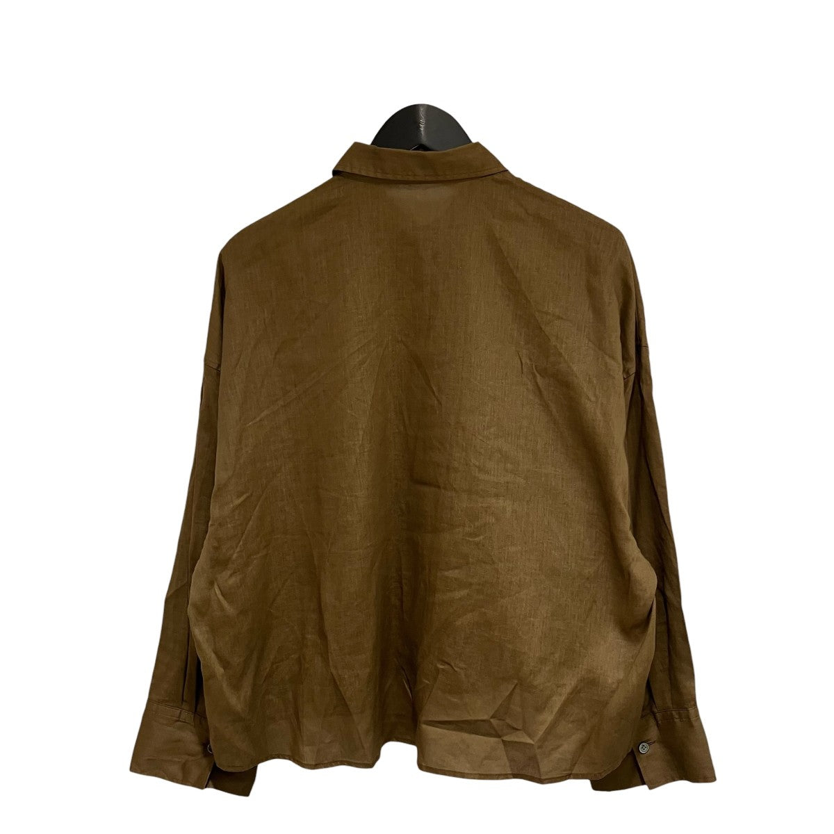 Plage(プラージュ) 25SSRAMIE LYOCELL CROPPEDシャツ長袖シャツ25-050