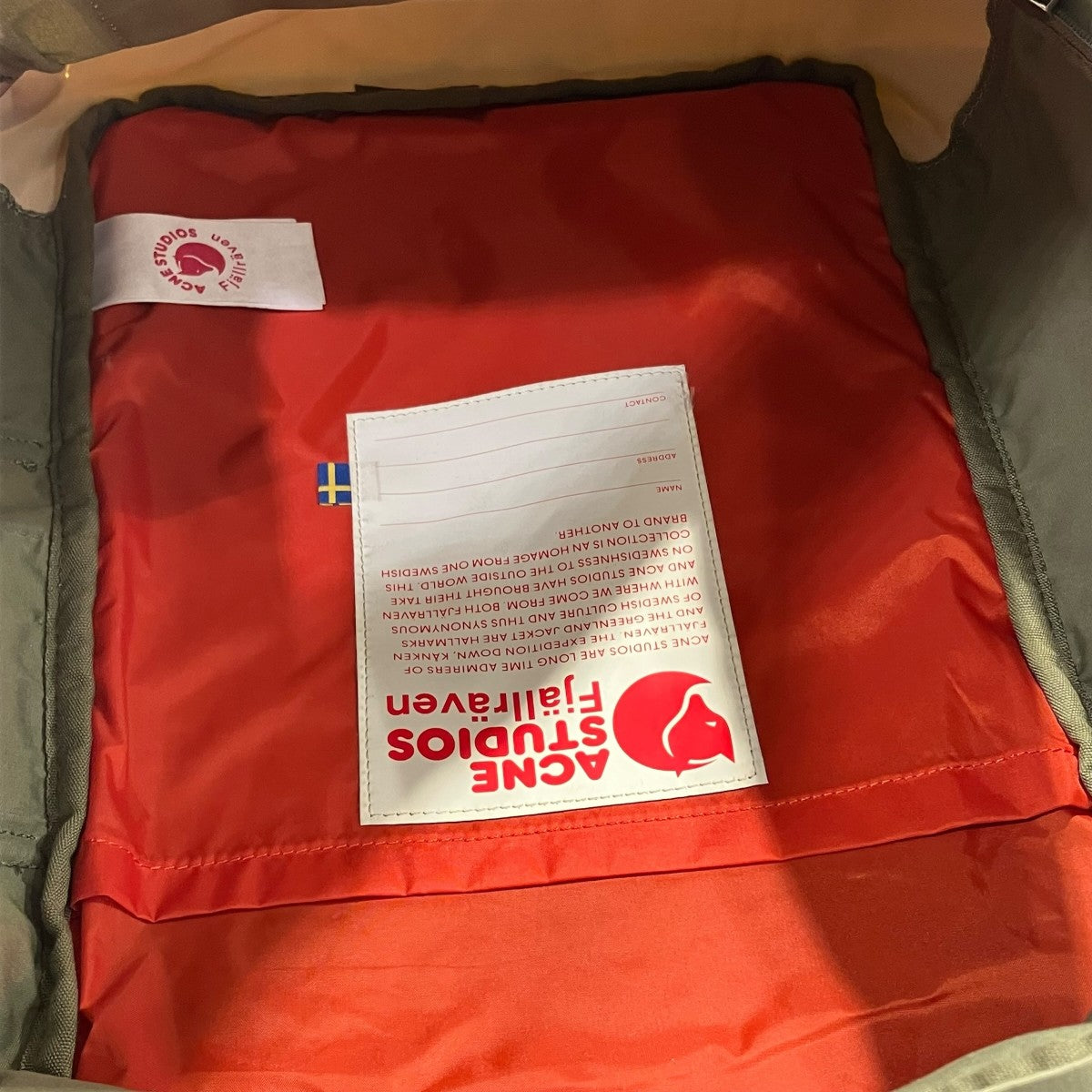ACNE STUDIOS×FJALLRAVEN Kankenバックパック11715 古着・中古-7枚目のアイテム画像