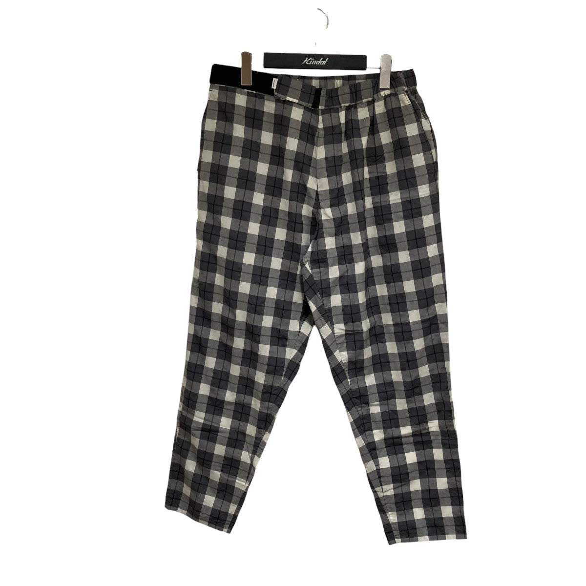 Graphpaper Fine Wool Check Chef PantsチェックパンツGM203-40056 古着・中古-1枚目のアイテム画像