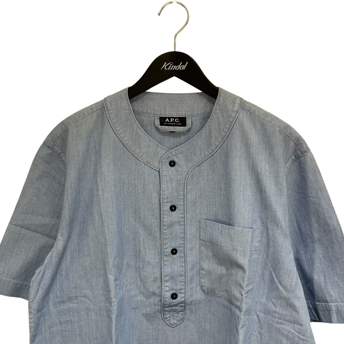 A．P．C． 半袖シャツ24214-1-77092 古着・中古-3枚目のアイテム画像