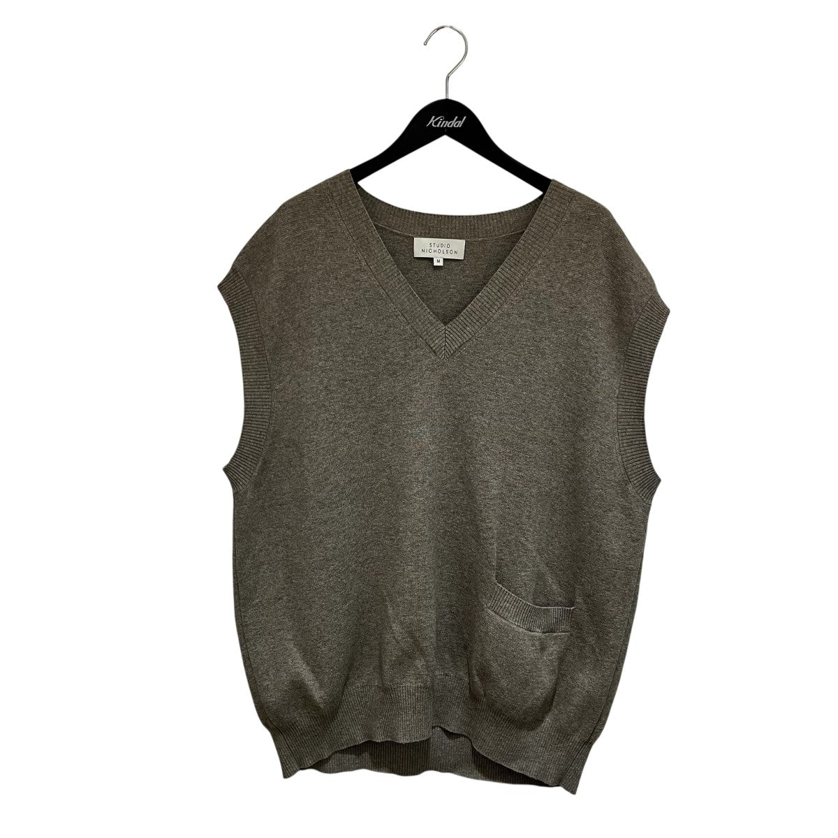 MERINO KNIT VEST FOSSニットベストSNM-783