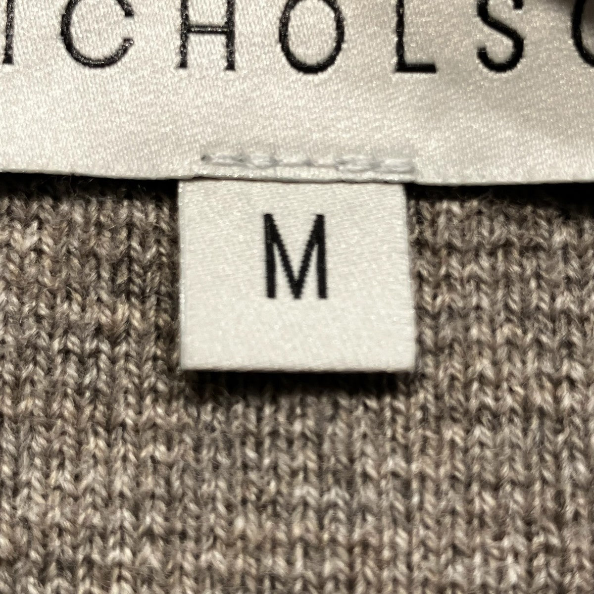 MERINO KNIT VEST FOSSニットベストSNM-783