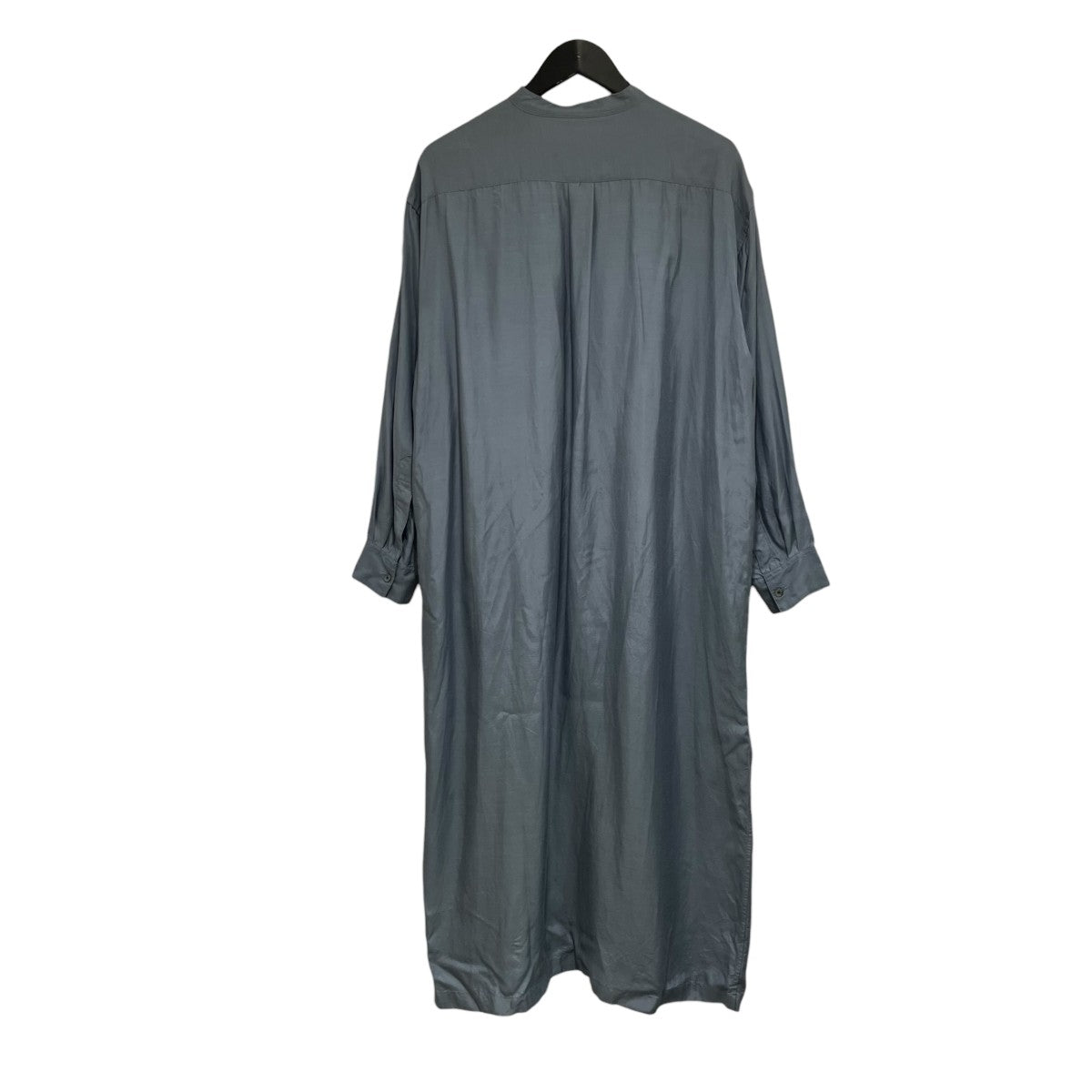 WIRROW 23SSCupro cotton shirt dress長袖ワンピース293205-123 古着・中古-2枚目のアイテム画像