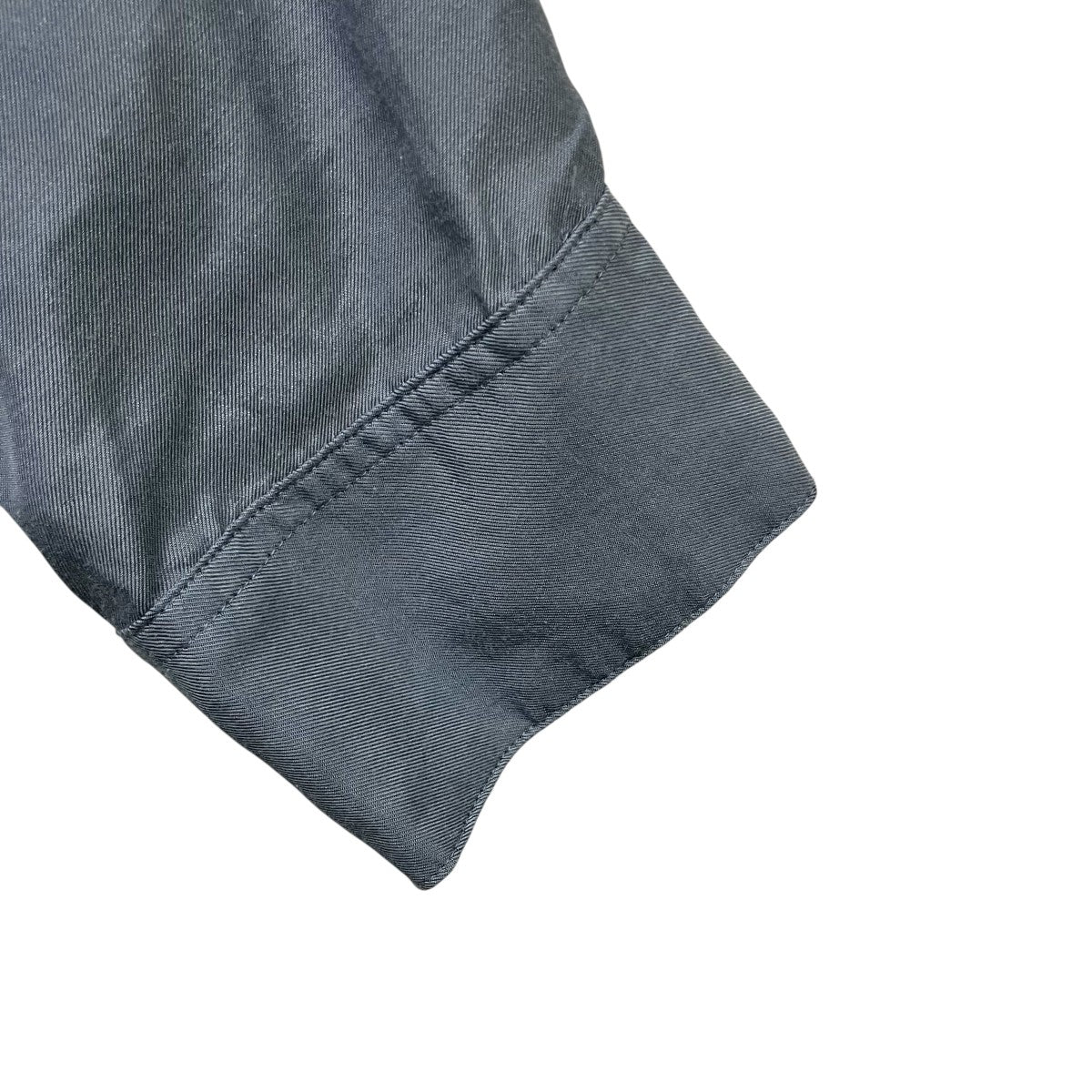 WIRROW 23SSCupro cotton shirt dress長袖ワンピース293205-123 古着・中古-4枚目のアイテム画像