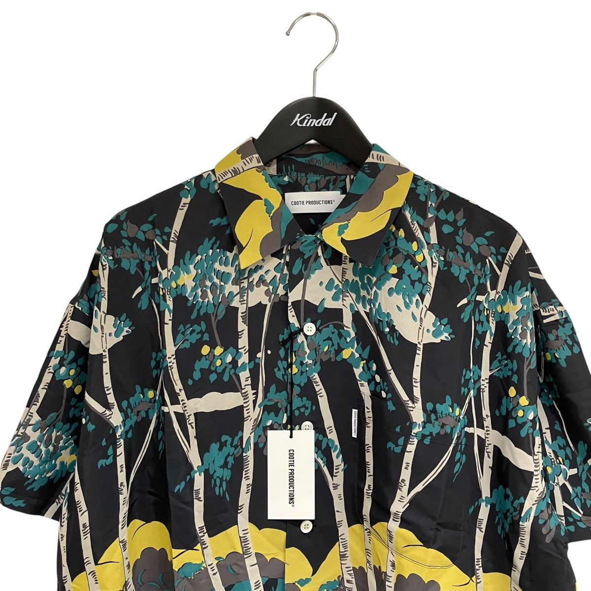 COOTIE PRODUCTIONS Rayon Open Collar S S ShirtsオープンカラーシャツCTE-25S413 古着・中古-3枚目のアイテム画像