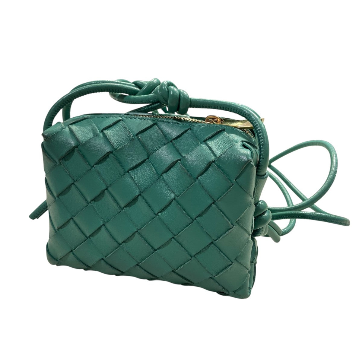 BOTTEGA VENETA イントレチャート ショルダーバッグ グリーン系 BOTTEGA VENETA(ボッテガヴェネタ) イントレチャート ミニ ループ