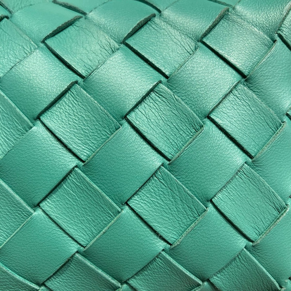 BOTTEGA VENETA イントレチャート ミニ ループレザーショルダーバッグポシェット 古着・中古-8枚目のアイテム画像
