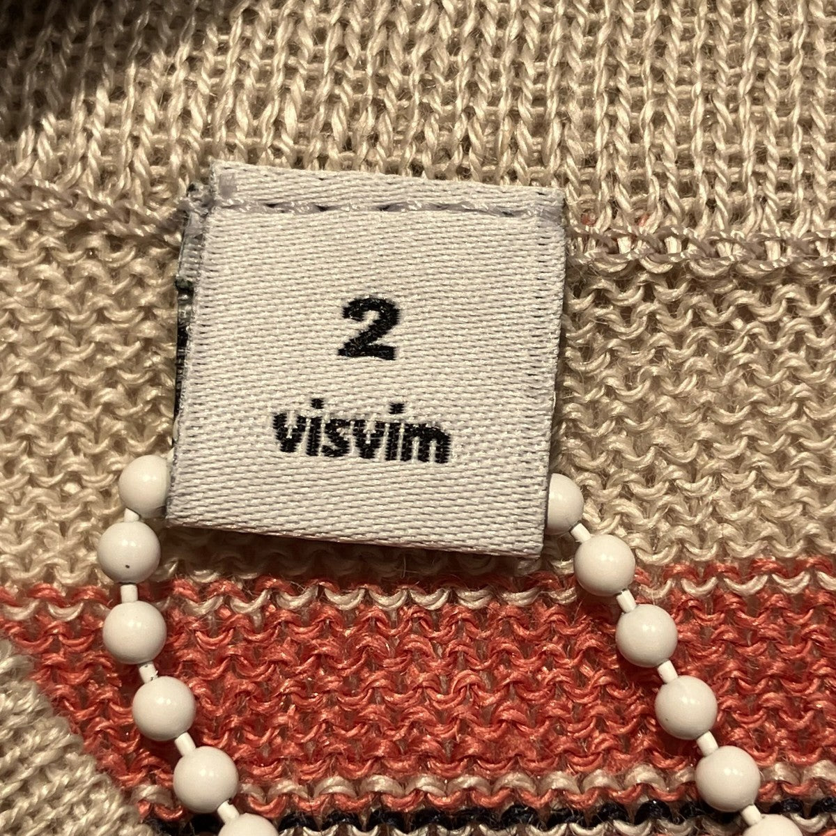 VISVIM ORNETTE BORDER CREW L S長袖カットソー0112105012002 古着・中古-6枚目のアイテム画像