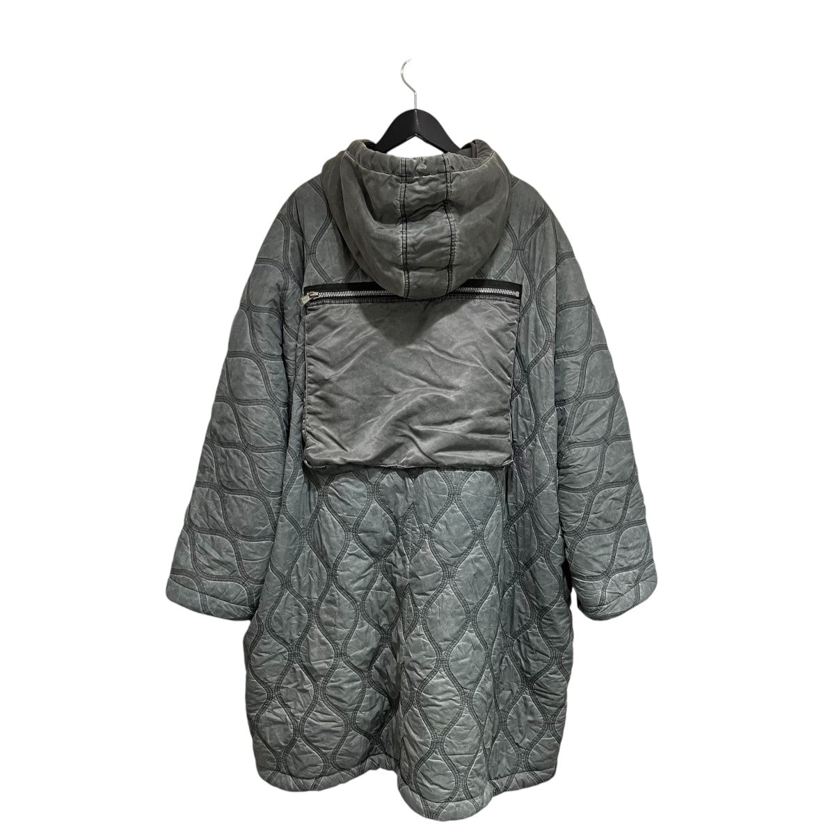 DIESEL オーバーサイズコート リバーシブル ボア フードモッズコートW-DAYA-21 古着・中古-2枚目のアイテム画像
