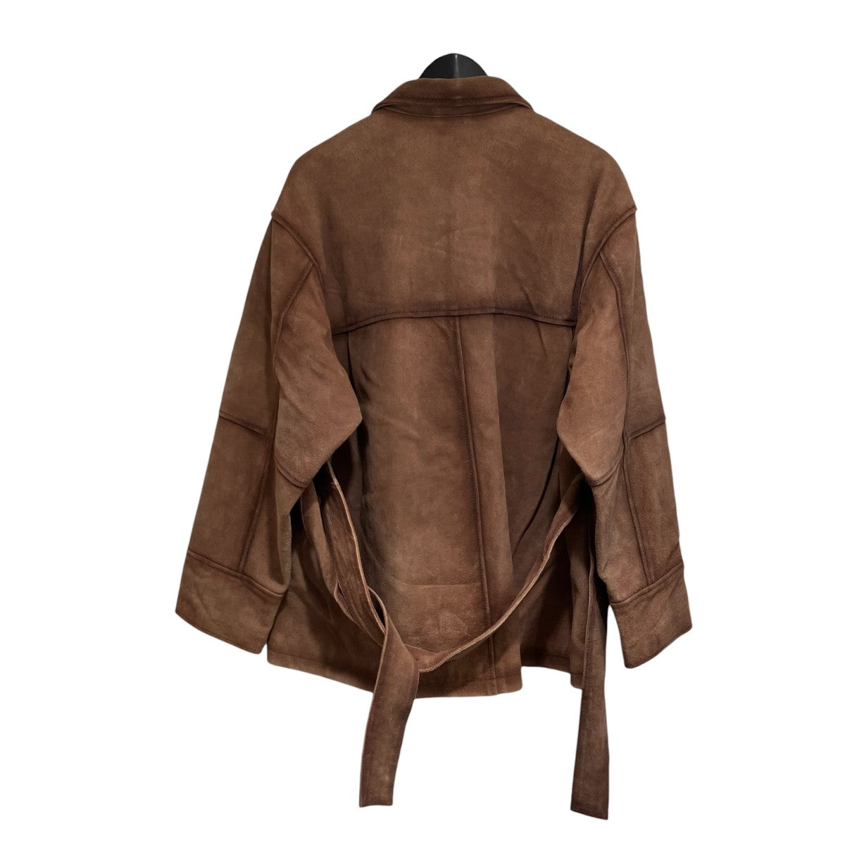 MAISON SPECIAL Real Suede Oversized Shirtレザージャケット21242215802 古着・中古-2枚目のアイテム画像