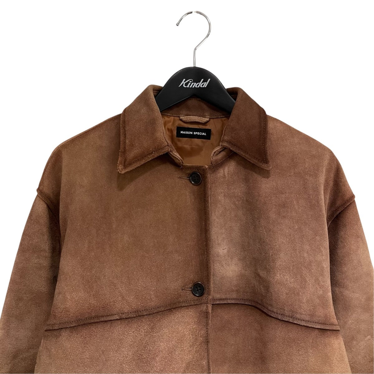 MAISON SPECIAL Real Suede Oversized Shirtレザージャケット21242215802 古着・中古-3枚目のアイテム画像