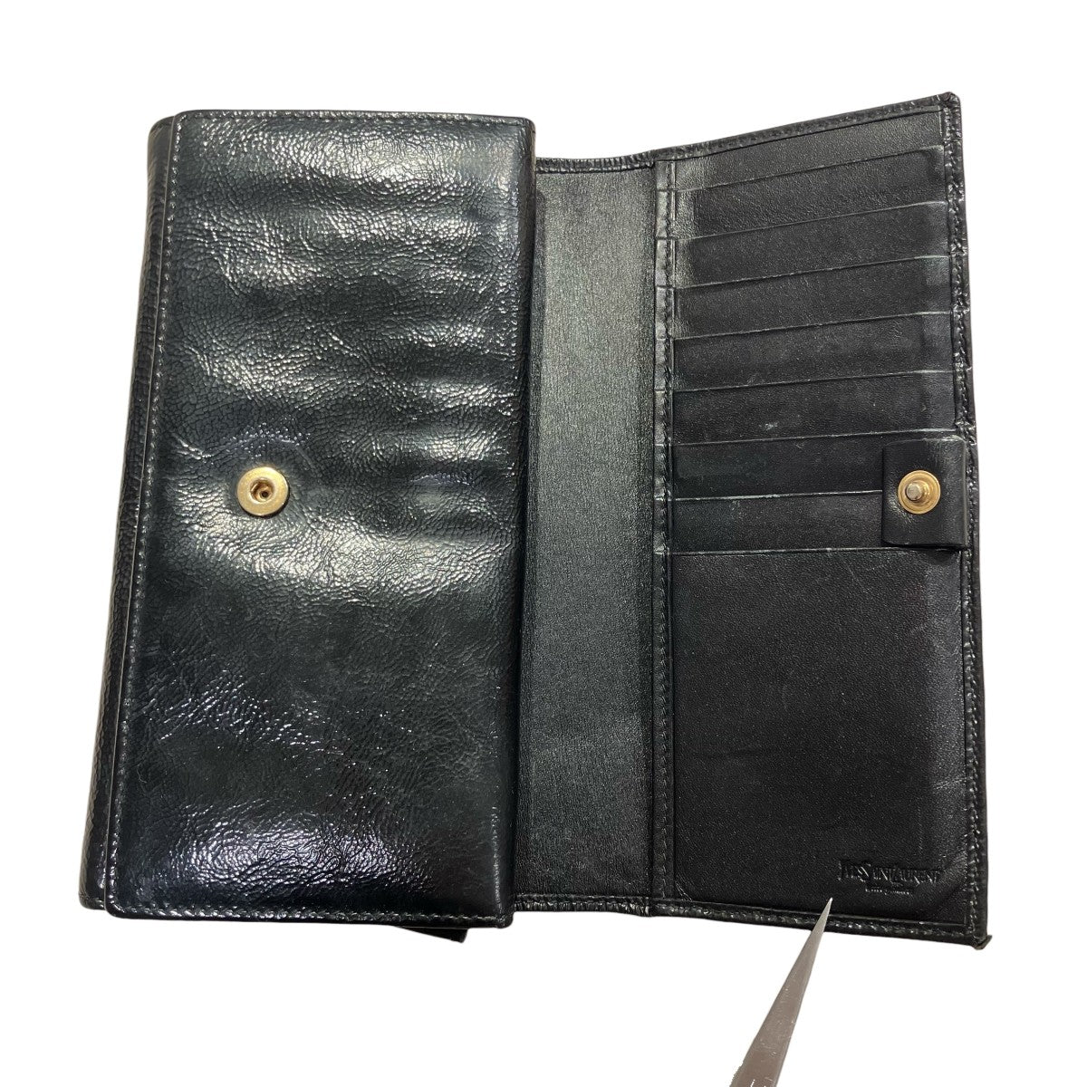 Yves Saint Laurent 長財布203202 古着・中古-5枚目のアイテム画像