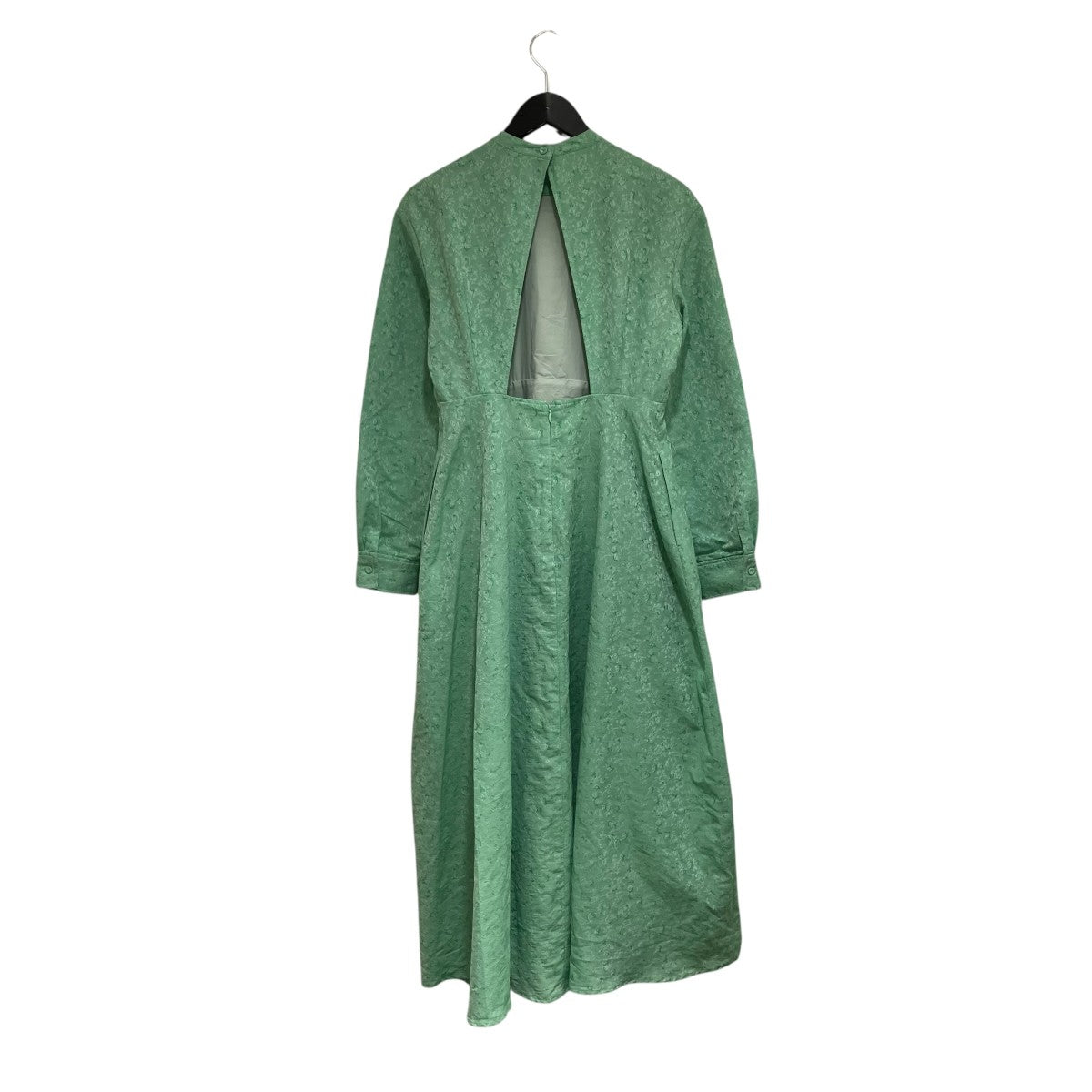CLANE 2WAY JAQUARD ONE PIECE長袖ワンピース16112-5022 古着・中古-2枚目のアイテム画像
