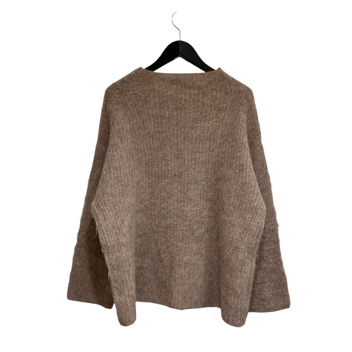 BOAT NECK ALPACA OVER KNIT TOPS厚手ニット13106-2142